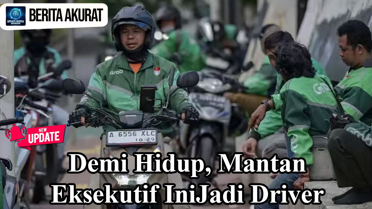 Demi Hidup, Mantan Eksekutif Ini Jadi Driver Antar Makanan