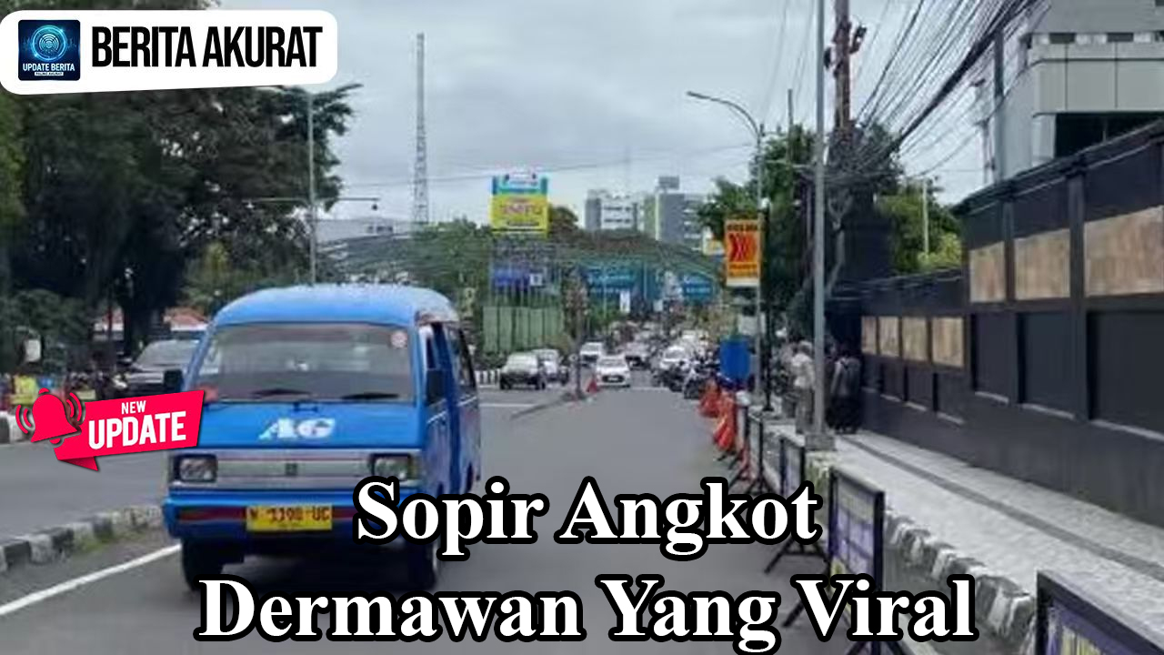 Kisah Dani, Sopir Angkot Dermawan yang Viral