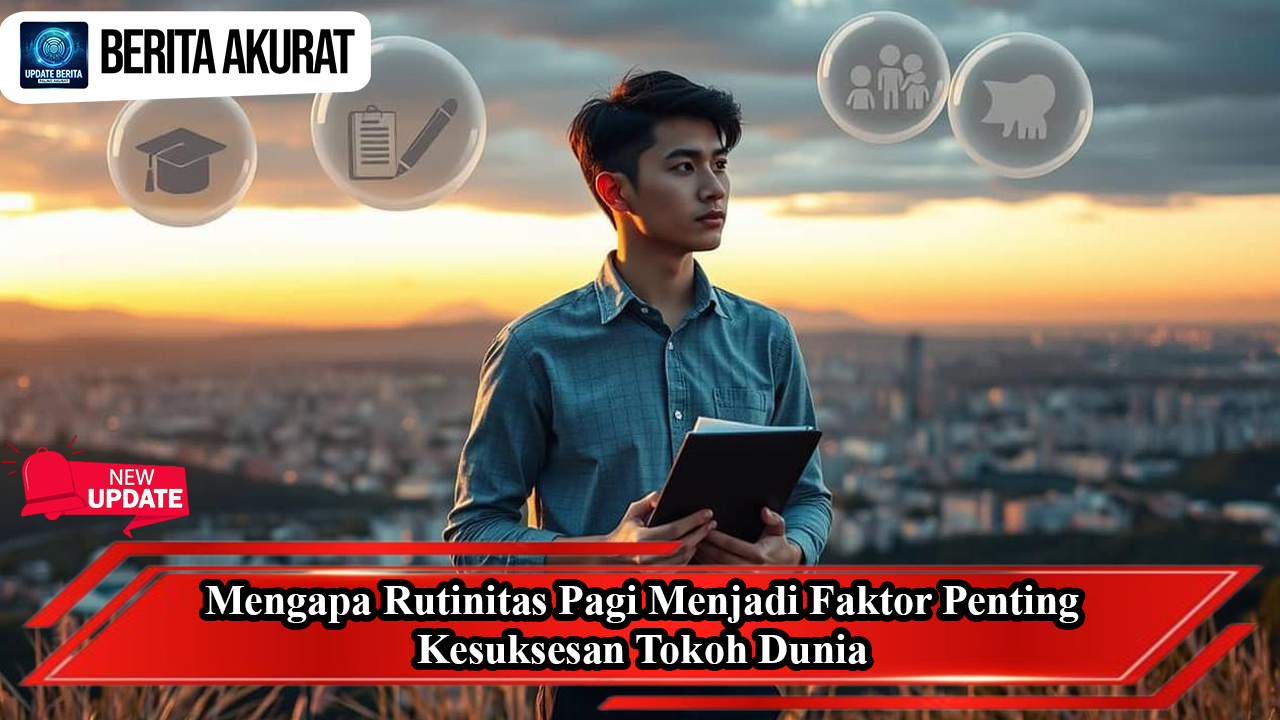 Mengapa Rutinitas Pagi Menjadi Faktor Penting Kesuksesan Tokoh Dunia