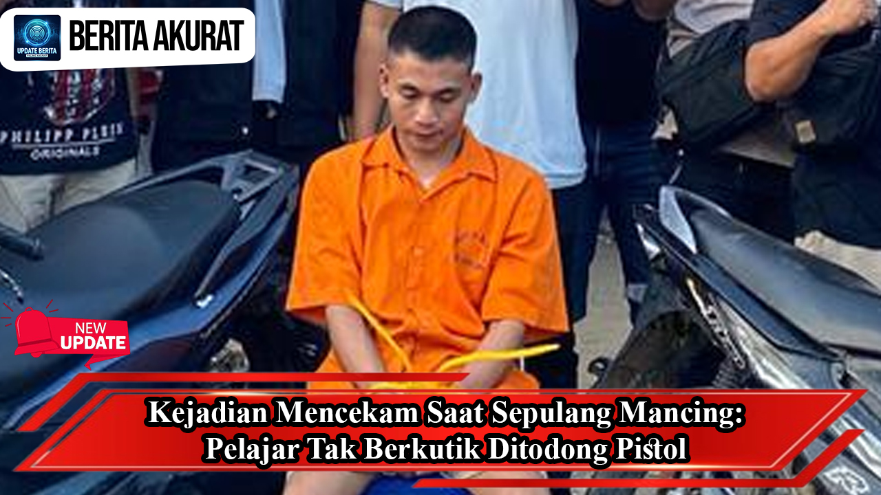 Kejadian Mencekam Saat Sepulang Mancing: Pelajar Tak Berkutik Ditodong Pistol