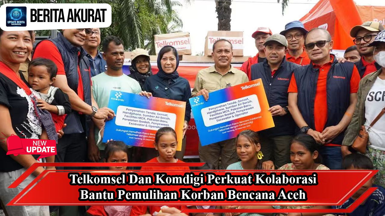 Telkomsel Dan Komdigi Perkuat Kolaborasi Bantu Pemulihan Korban Bencana Aceh