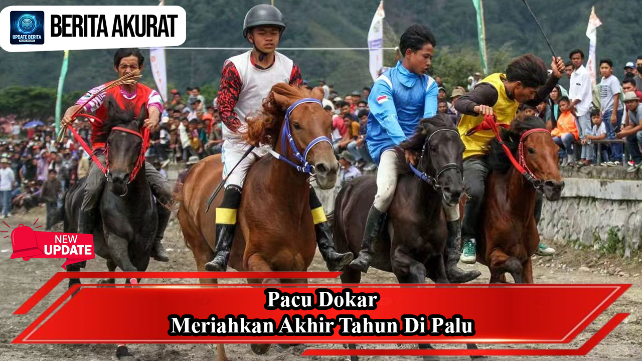 Pacu Dokar Meriahkan Akhir Tahun di Palu