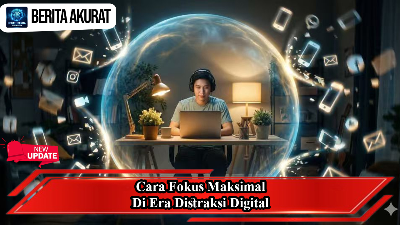 Cara Fokus Maksimal di Era Distraksi Digital