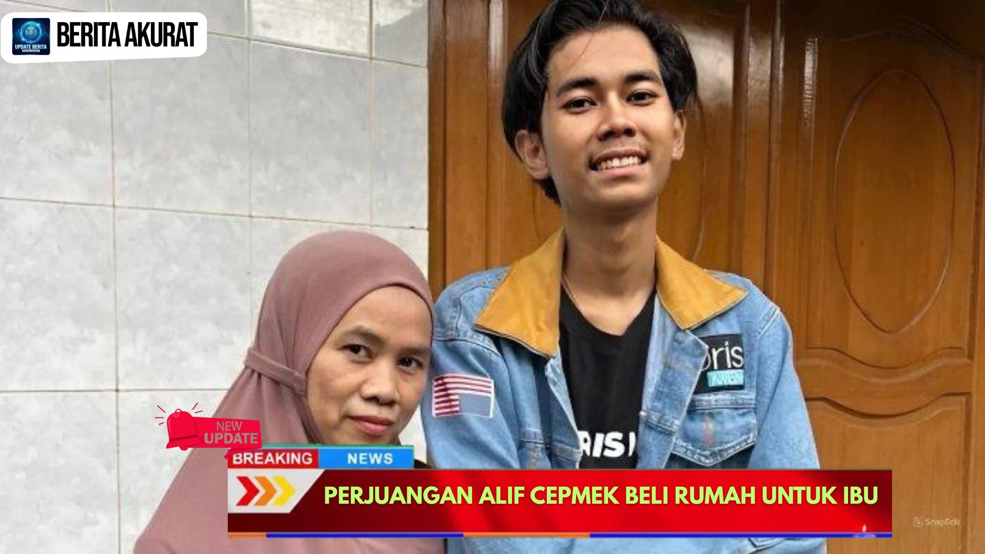Perjuangan Alif Cepmek Beli Rumah untuk Ibu