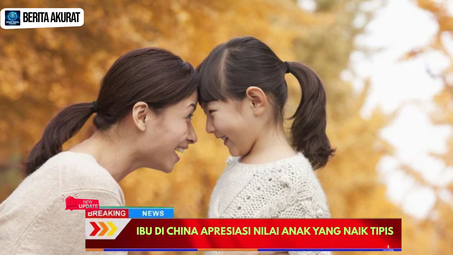 Ibu di China Apresiasi Nilai Anak yang Naik Tipis