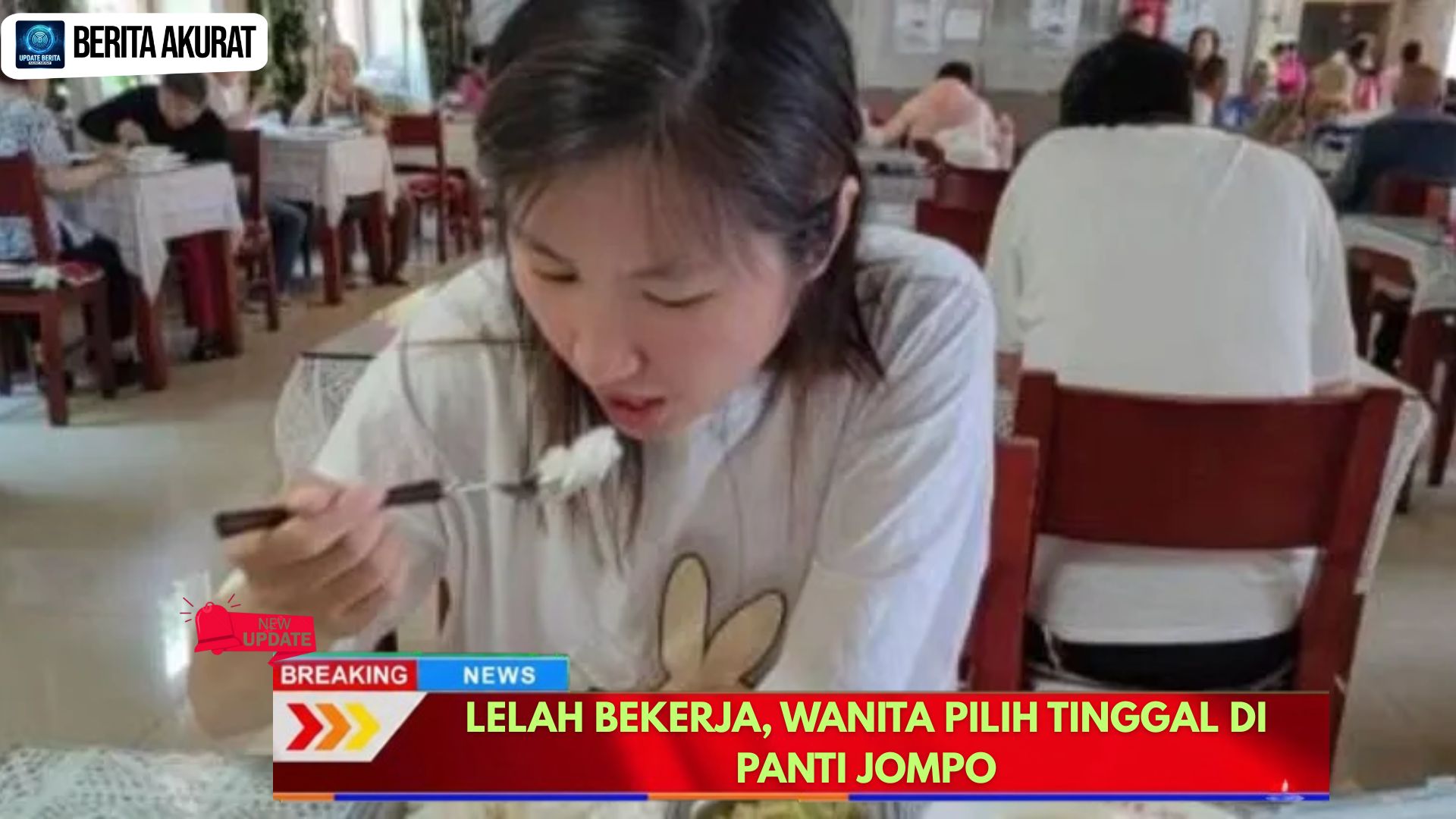 Lelah Bekerja, Wanita Pilih Tinggal di Panti Jompo