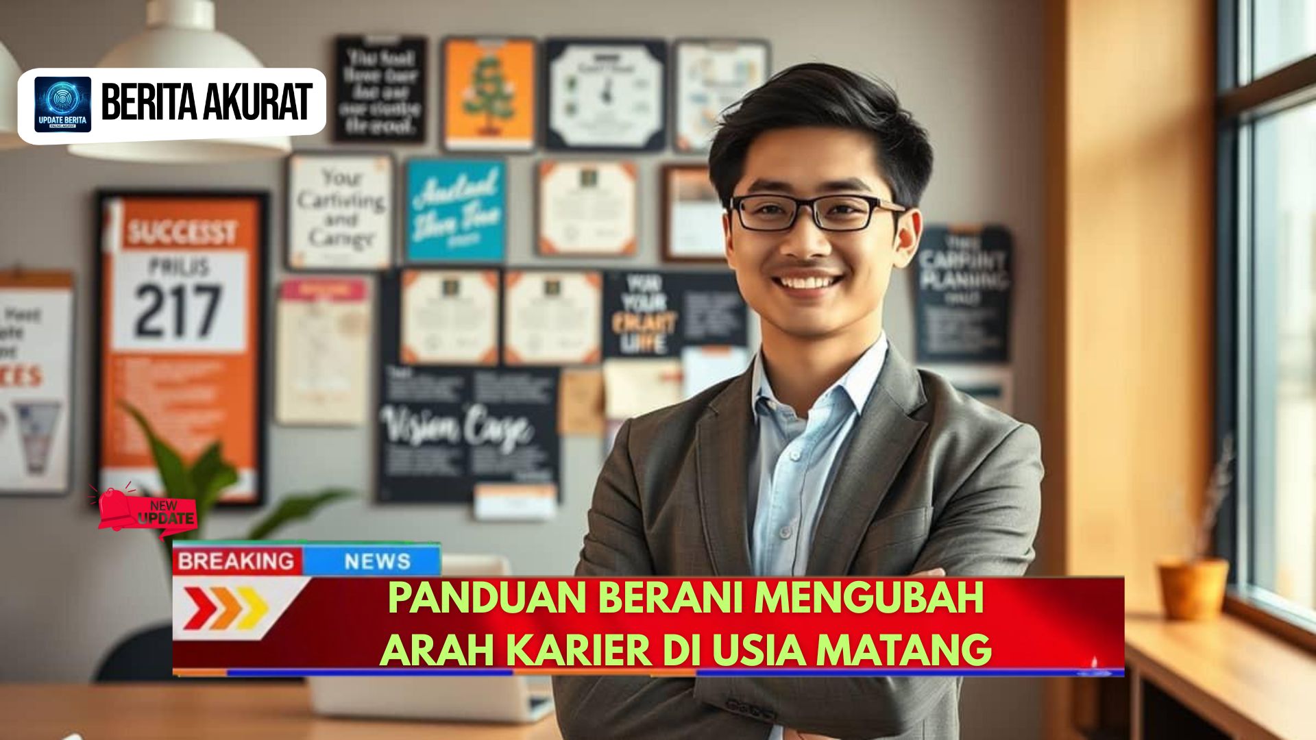 Panduan Berani Mengubah Arah Karier di Usia Matang