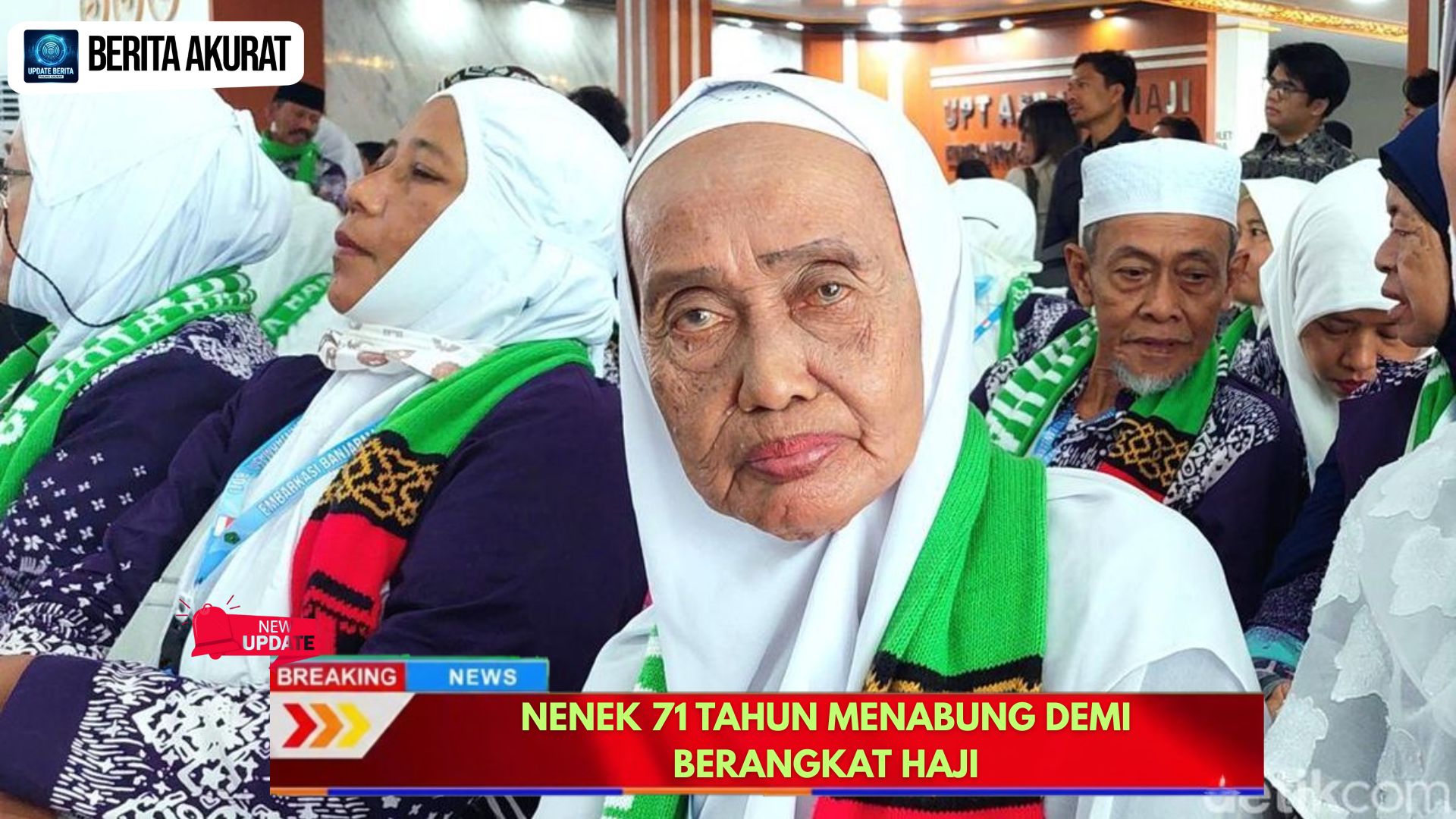 Nenek 71 Tahun Menabung Demi Berangkat Haji