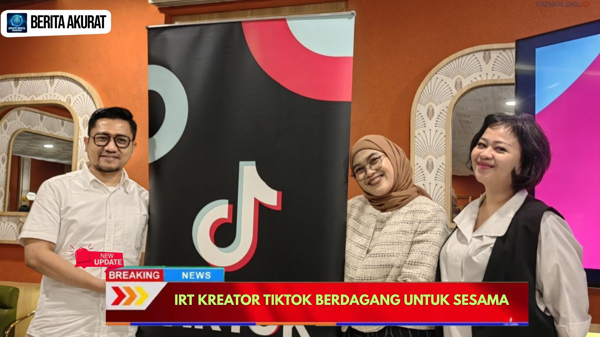IRT Kreator TikTok Berdagang untuk Sesama