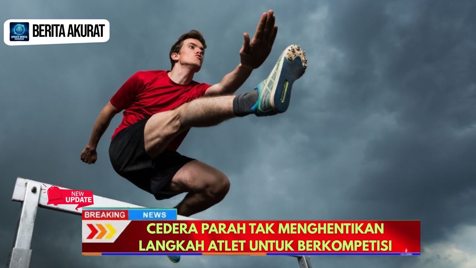 Cedera Parah Tak Menghentikan Langkah Atlet untuk Berkompetisi