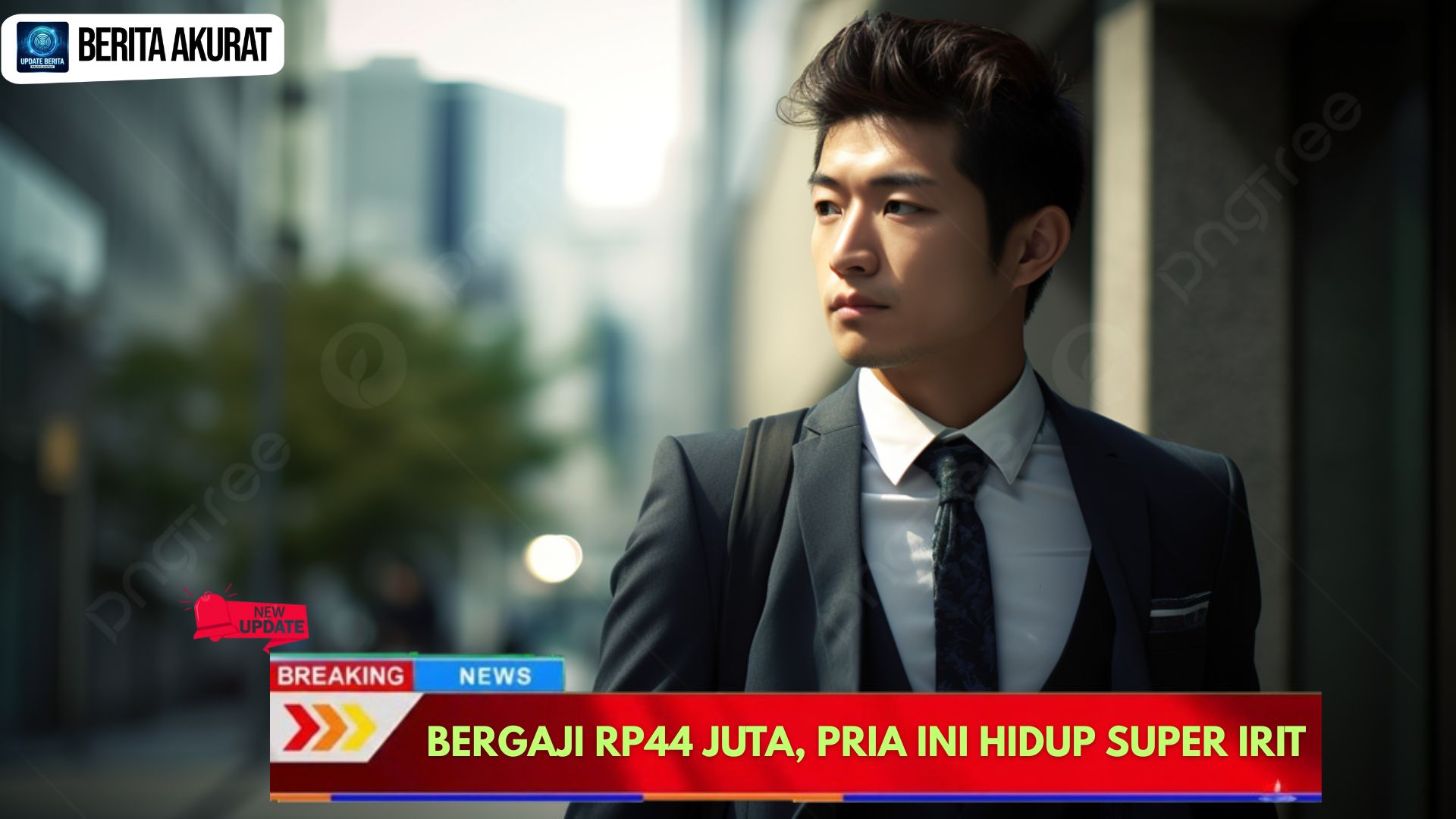 Bergaji Rp44 Juta, Pria Ini Hidup Super Irit