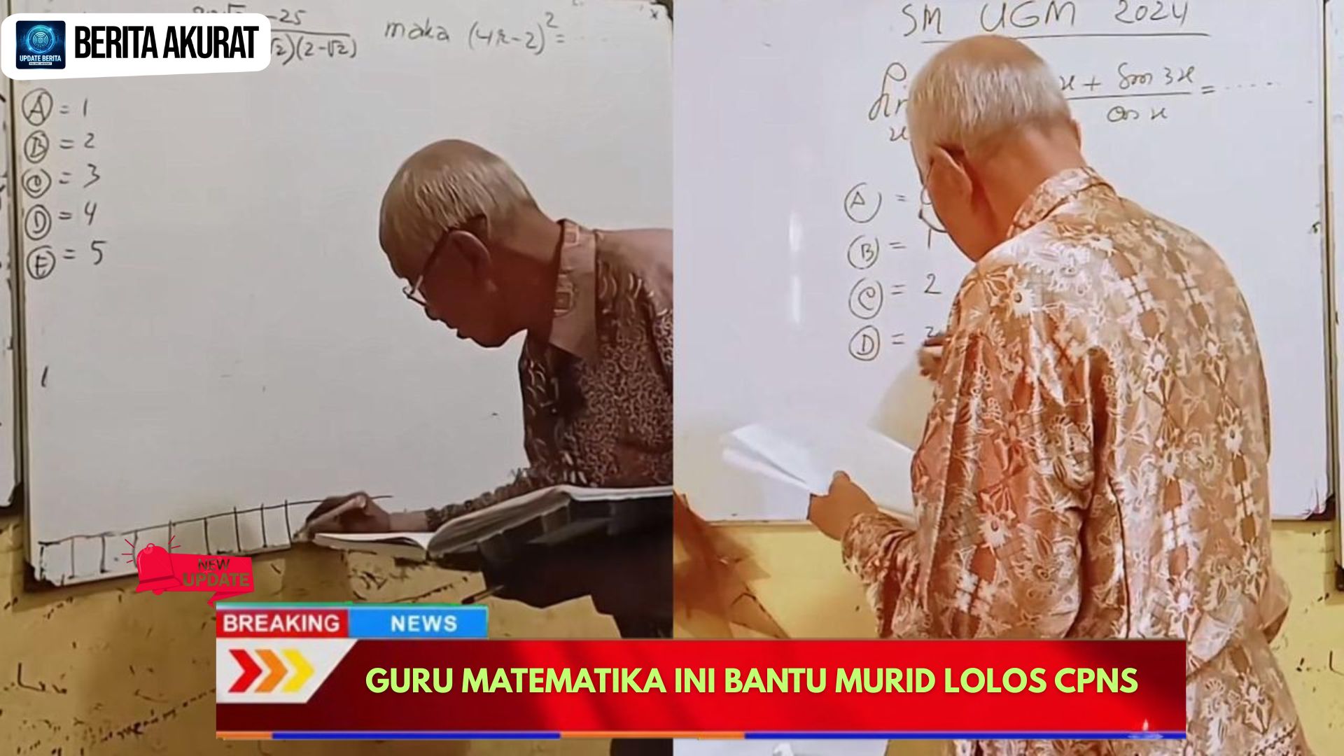 Guru Matematika Ini Bantu Murid Lolos CPNS