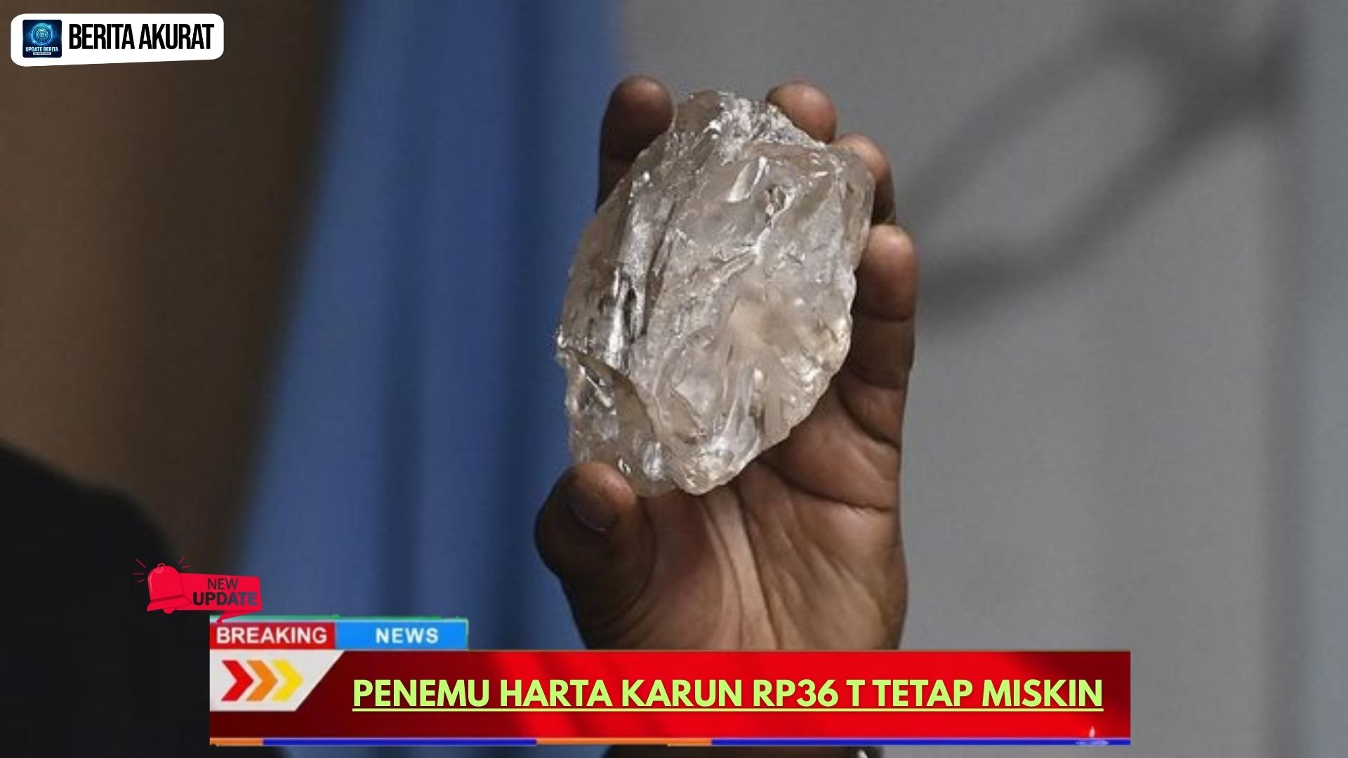 Penemu Harta Karun Rp36 T Tetap Miskin