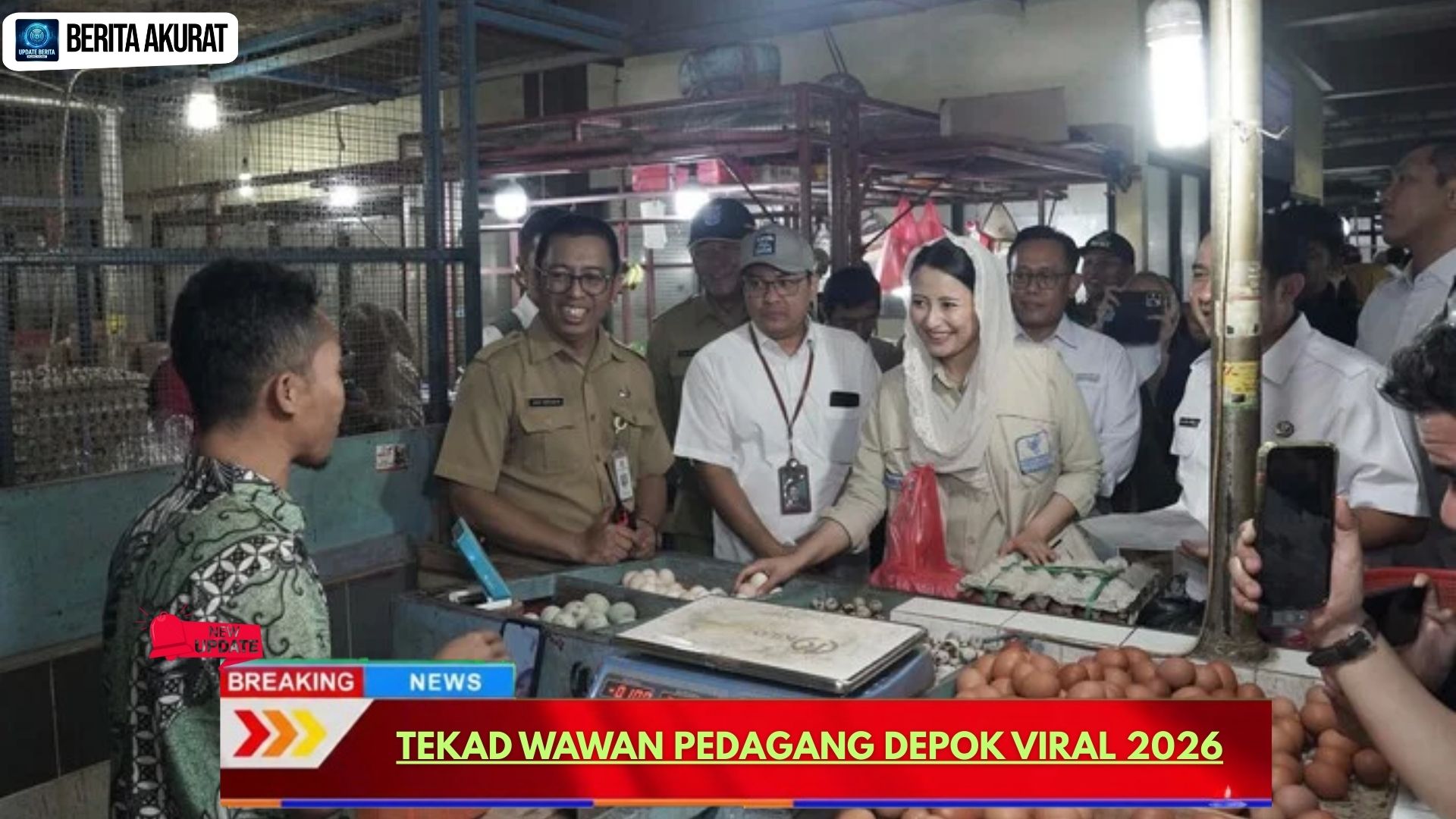 Tekad Wawan Pedagang Depok Viral 2026