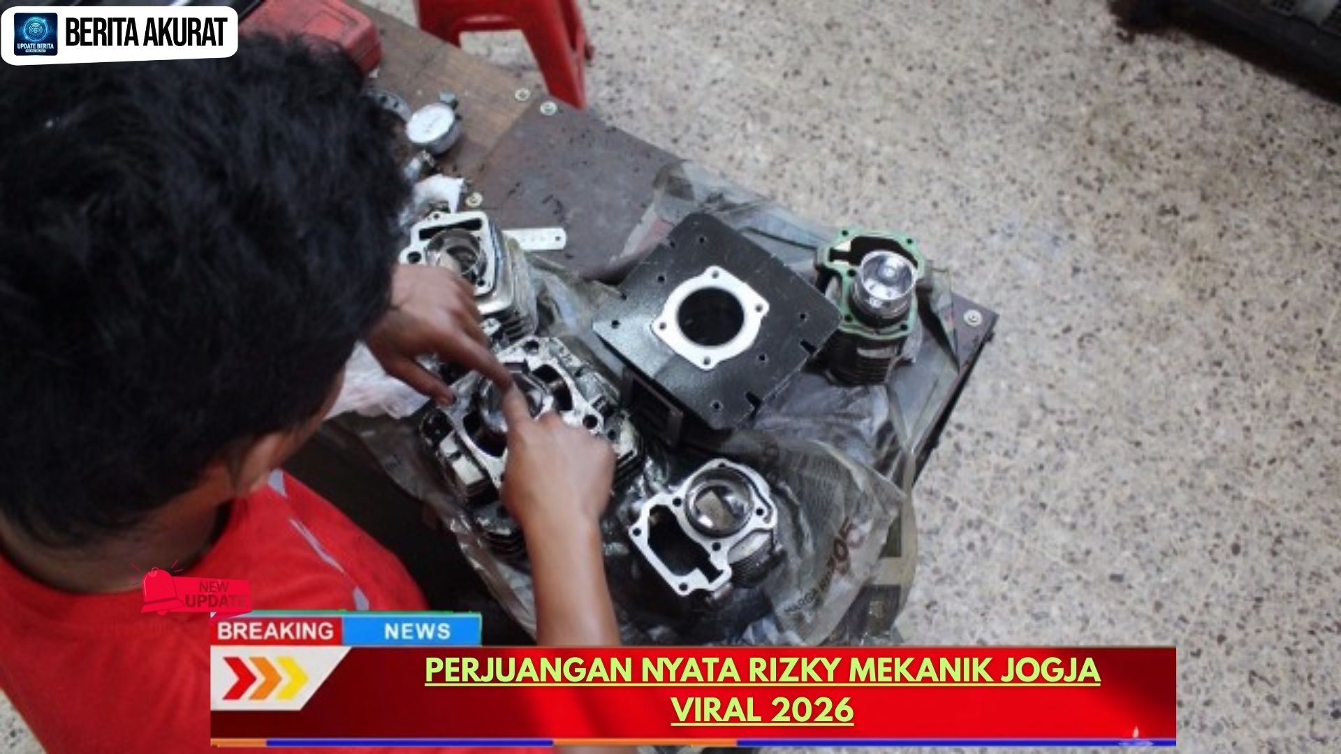 Perjuangan Nyata Rizky Mekanik Jogja Viral 2026