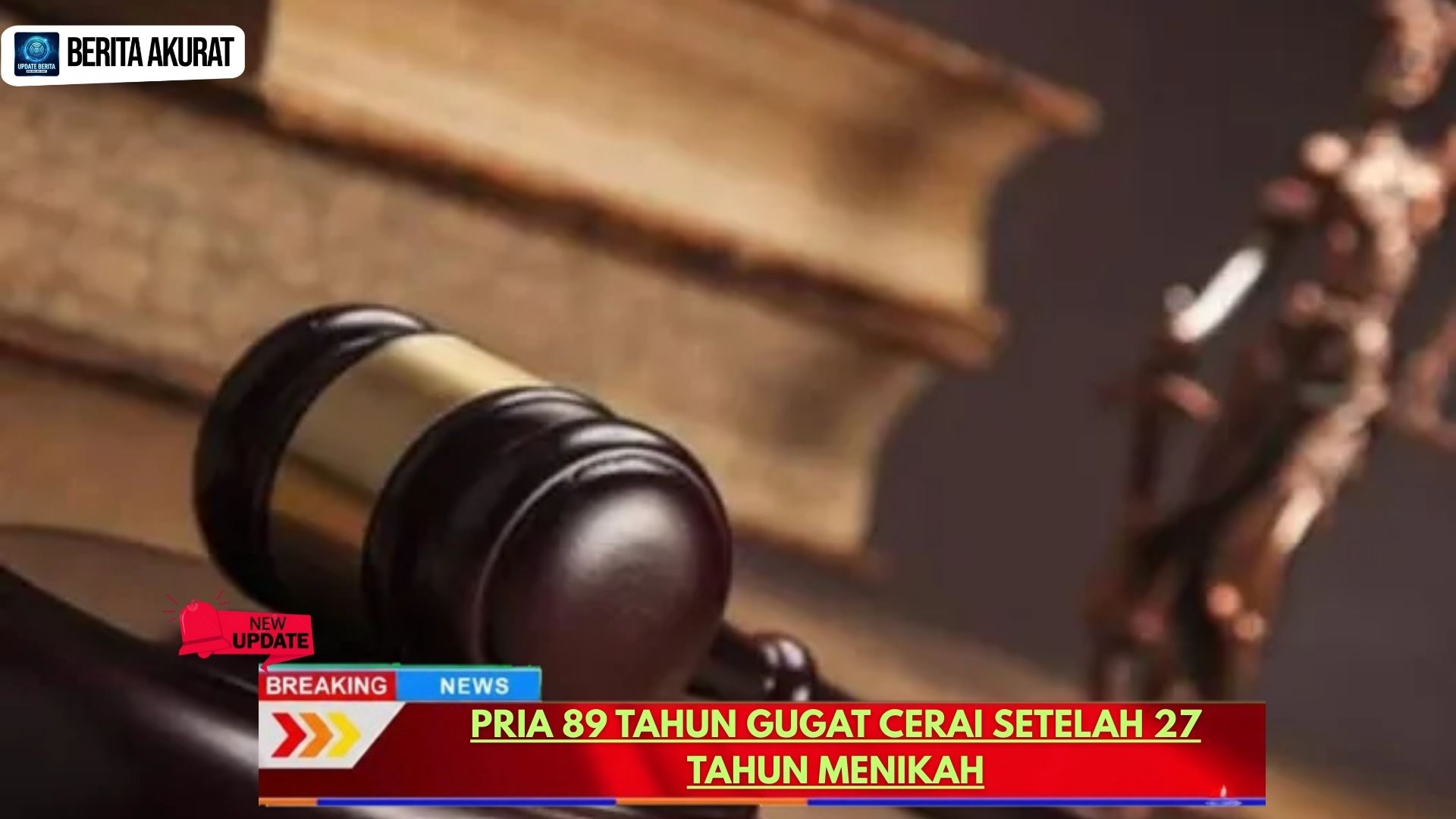 Pria 89 Tahun Gugat Cerai Setelah 27 Tahun Menikah
