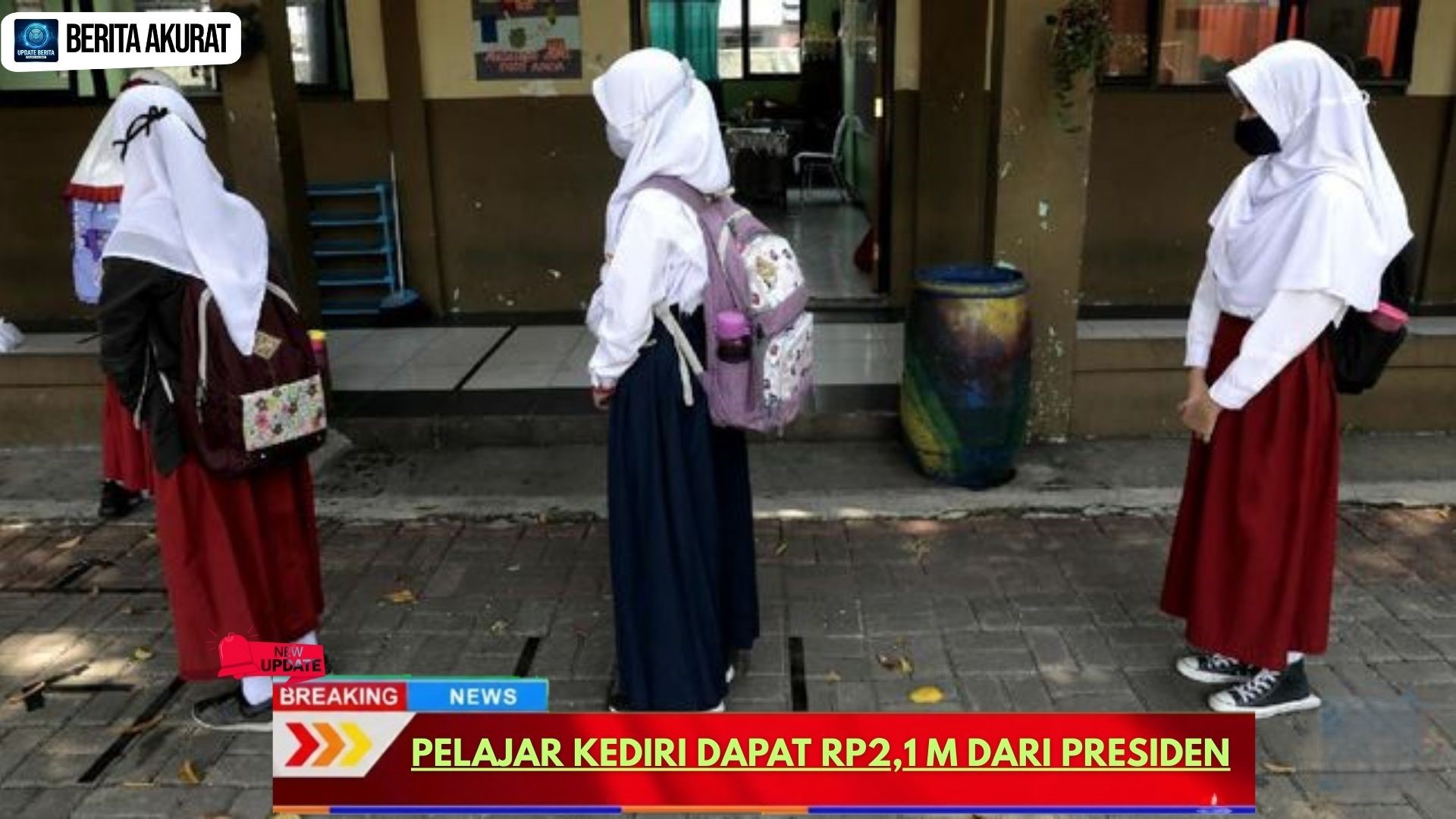 Pelajar Kediri Dapat Rp2,1 M dari Presiden