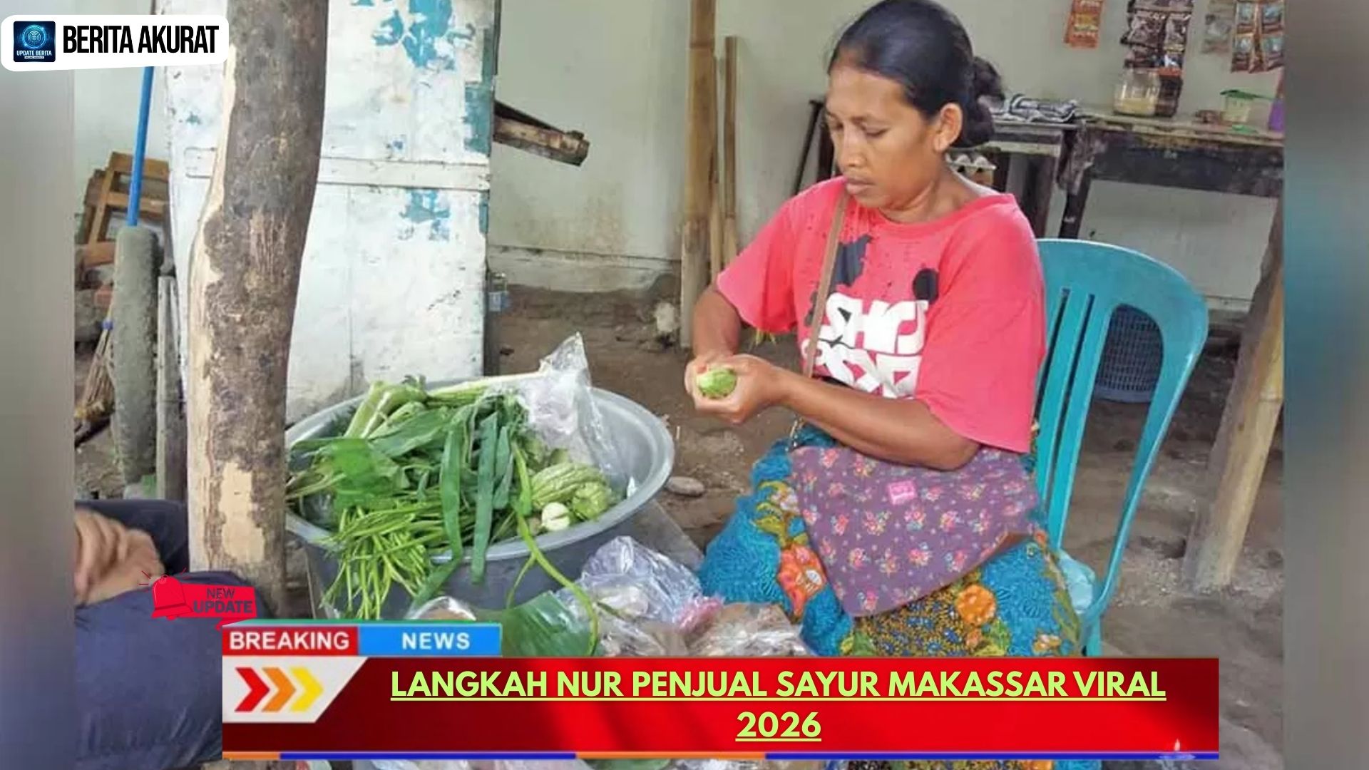 Langkah Nur Penjual Sayur Makassar Viral 2026