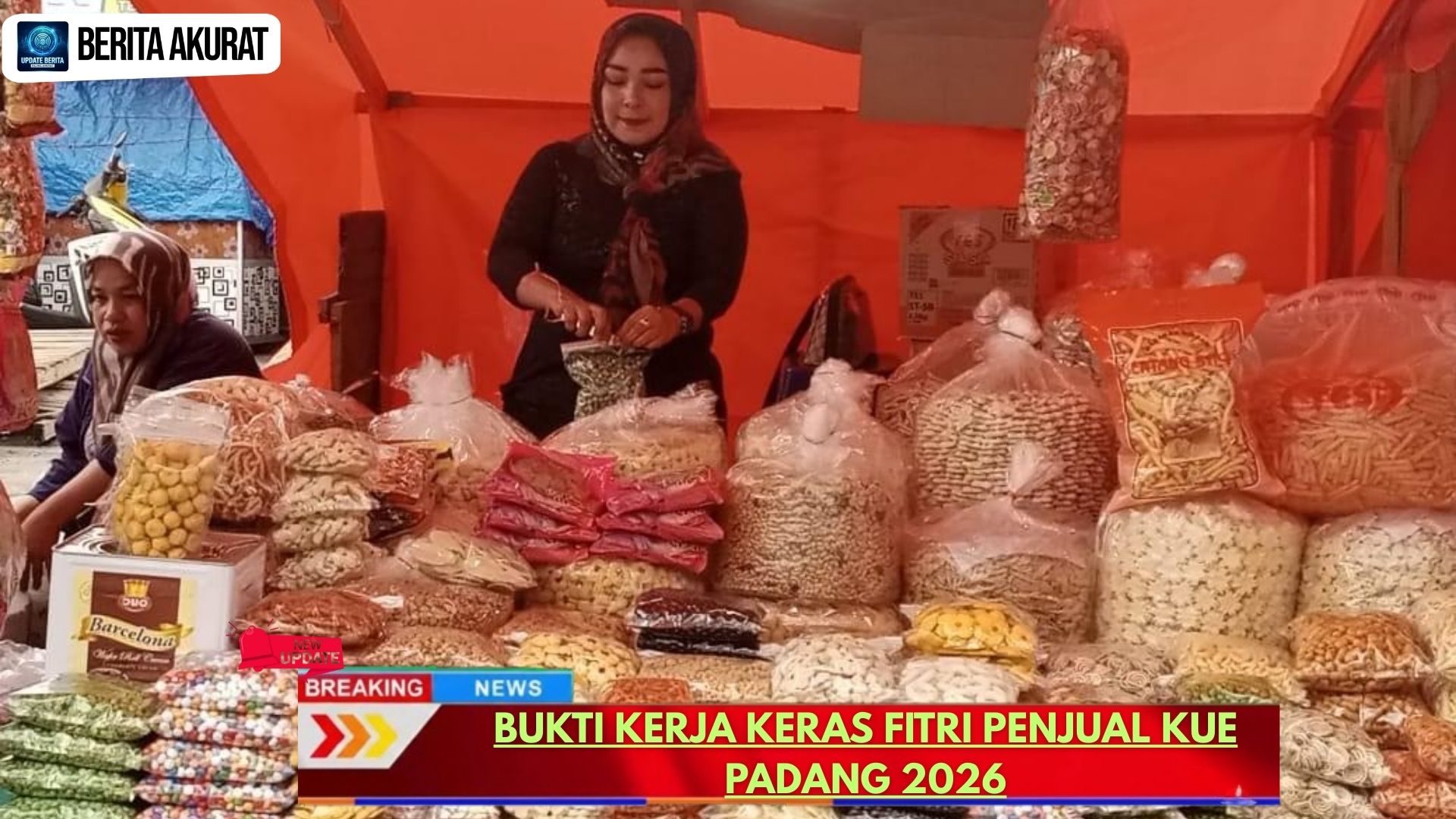 Bukti Kerja Keras Fitri Penjual Kue Padang 2026