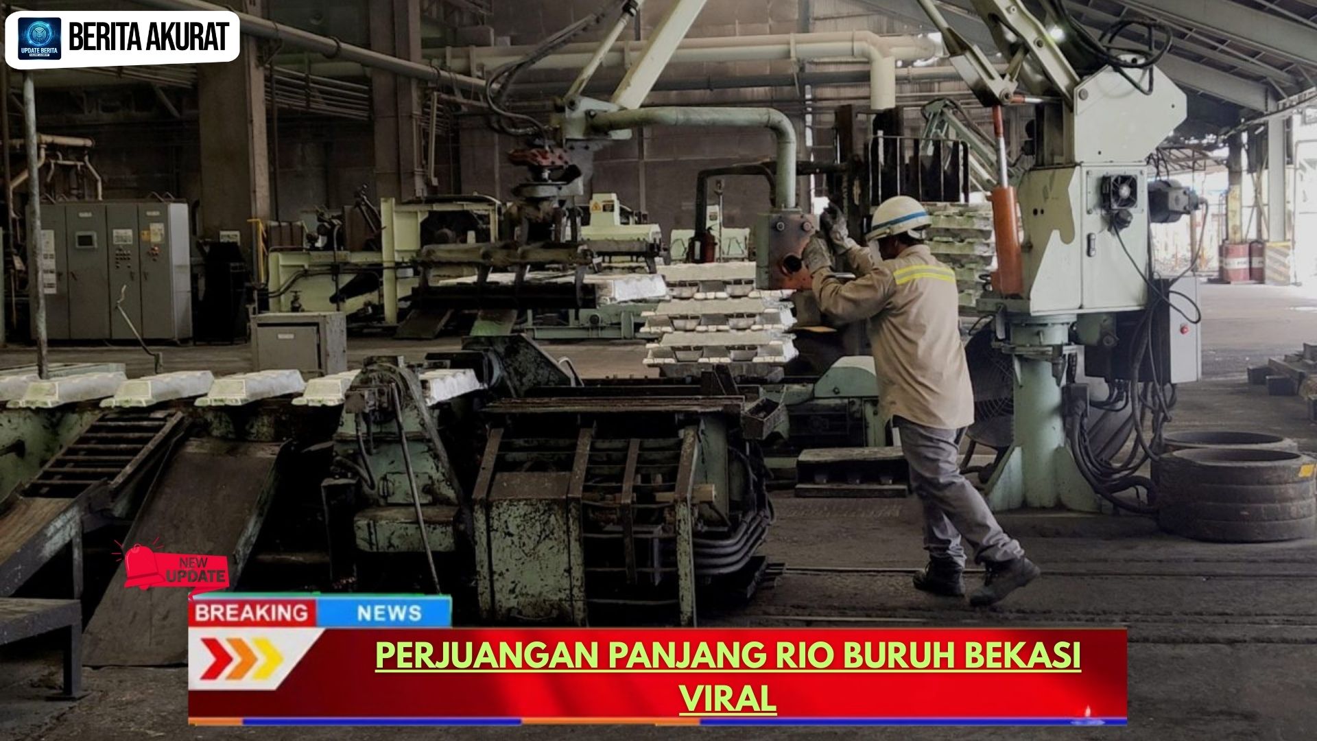 Perjuangan Panjang Rio Buruh Bekasi Viral