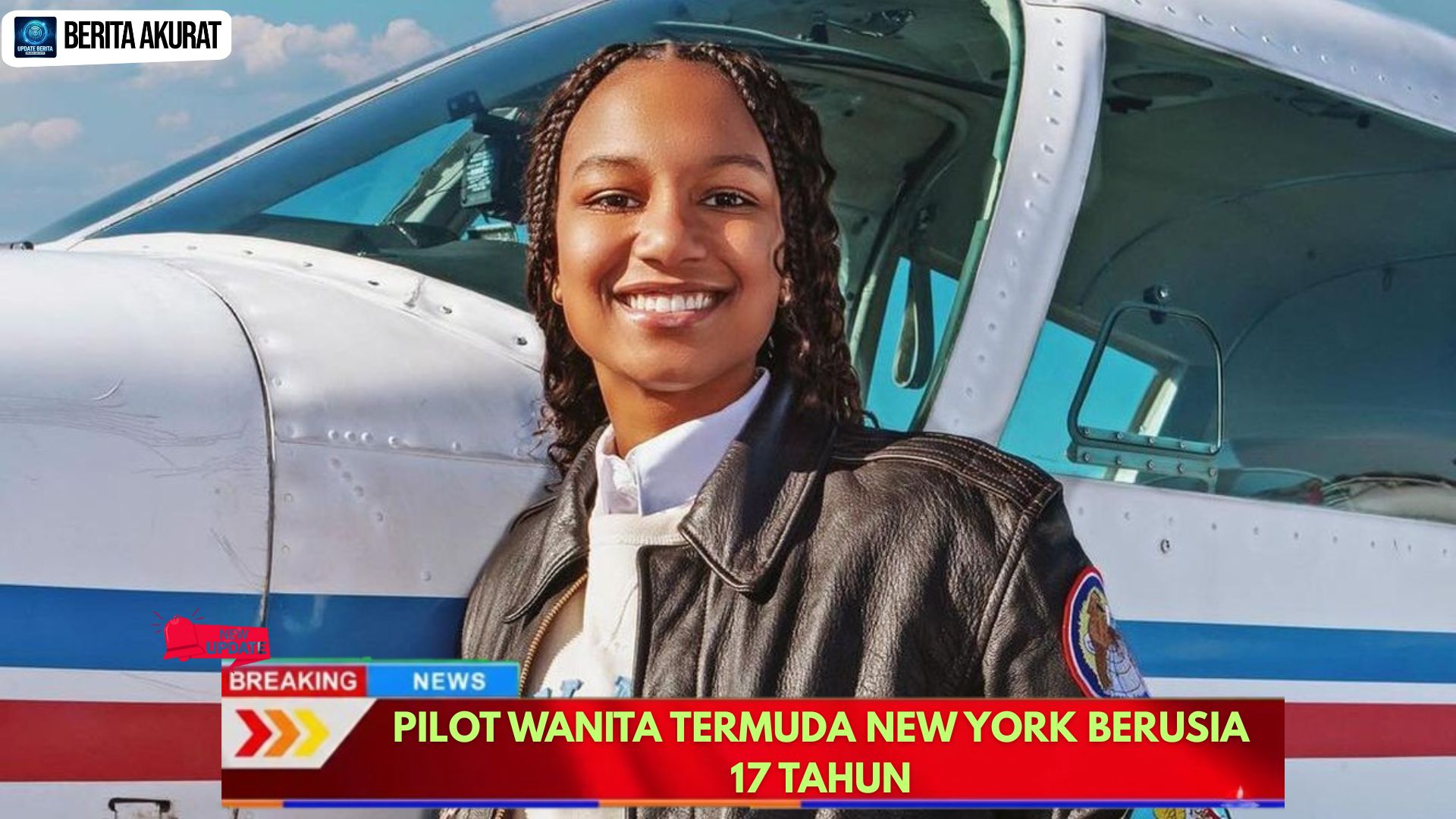 Pilot Wanita Termuda New York Berusia 17 Tahun