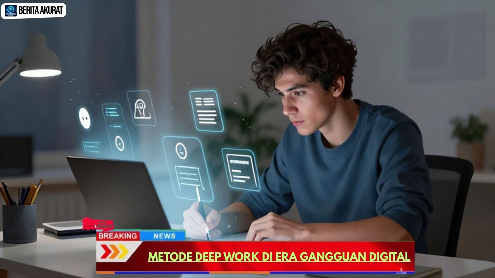 Metode Deep Work di Era Gangguan Digital