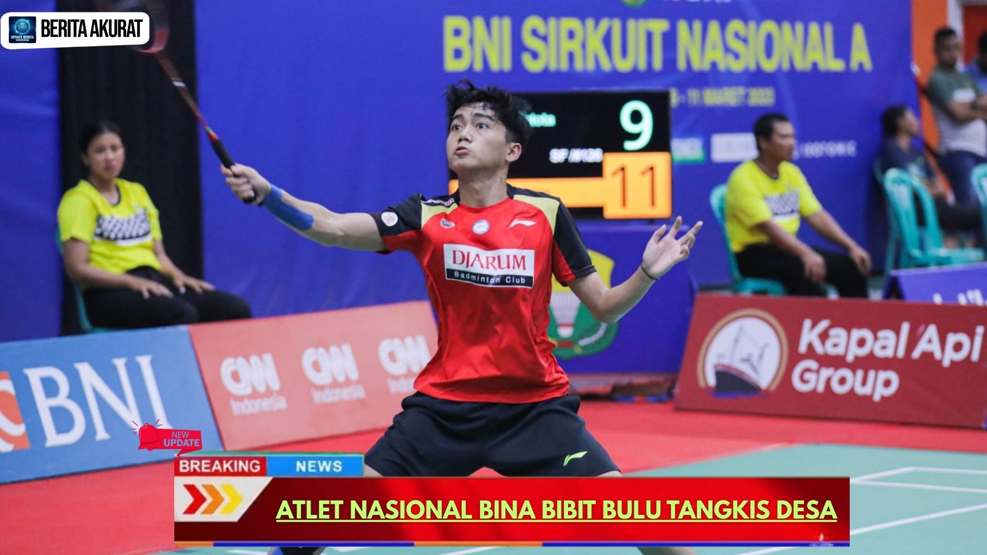 Atlet Nasional Bina Bibit Bulu Tangkis Desa