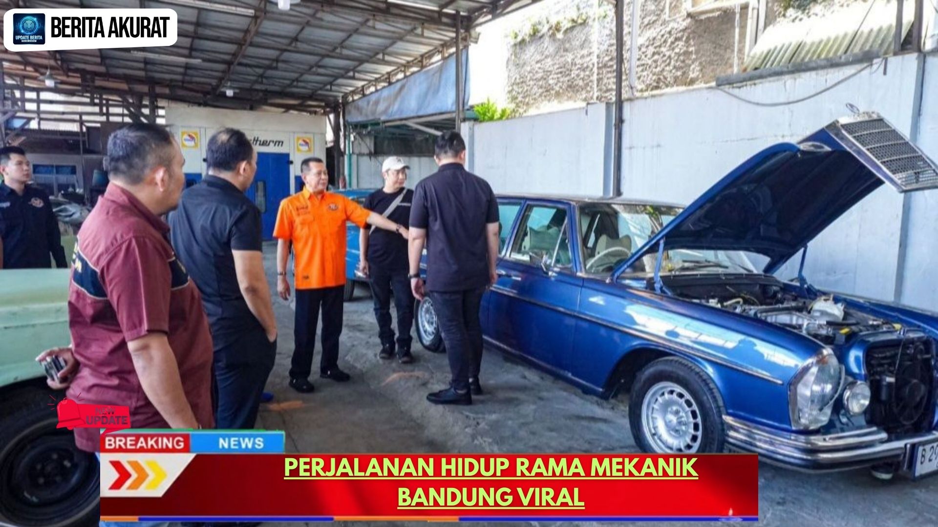 Perjalanan Hidup Rama Mekanik Bandung Viral