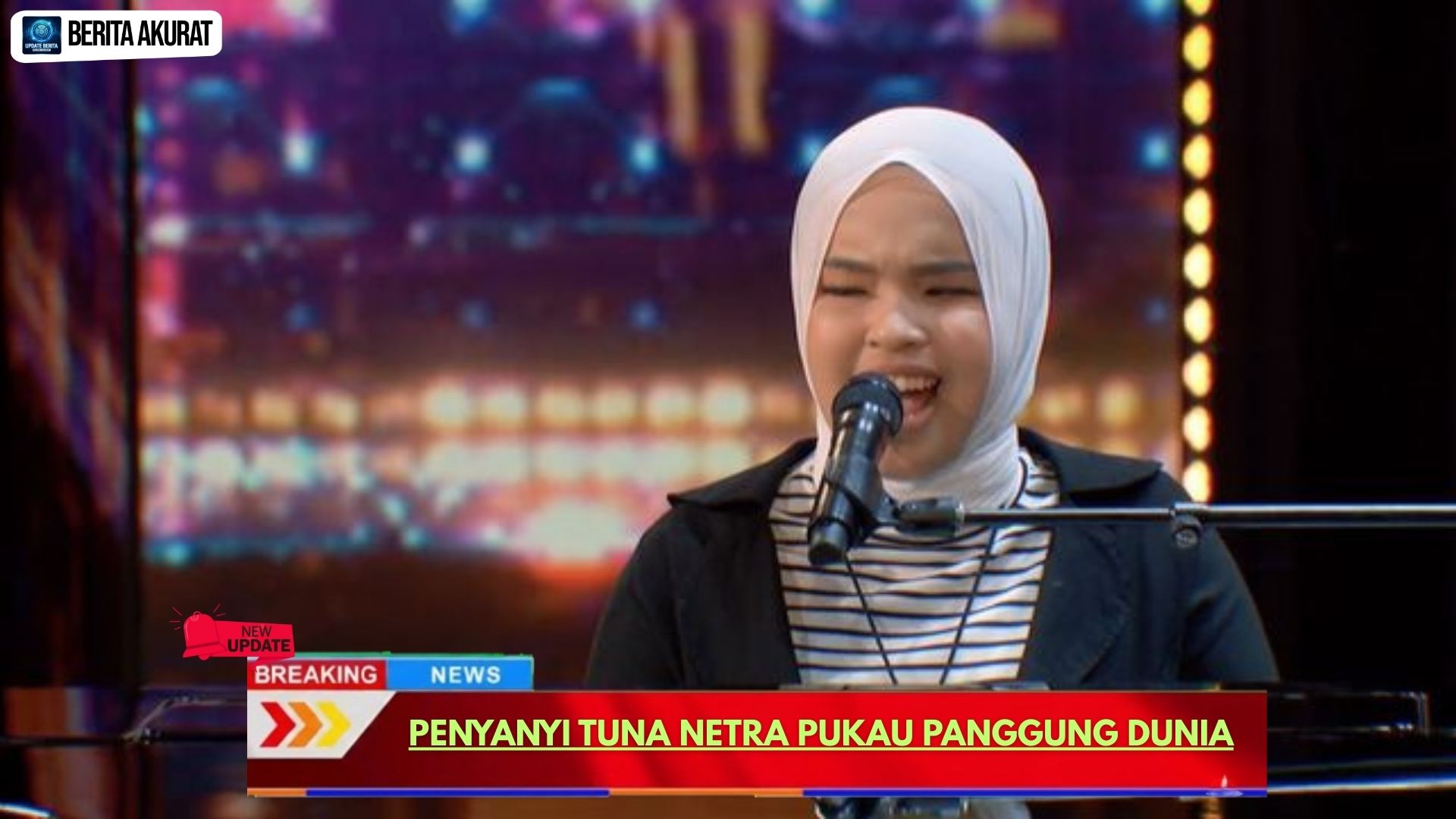 Penyanyi Tuna Netra Pukau Panggung Dunia