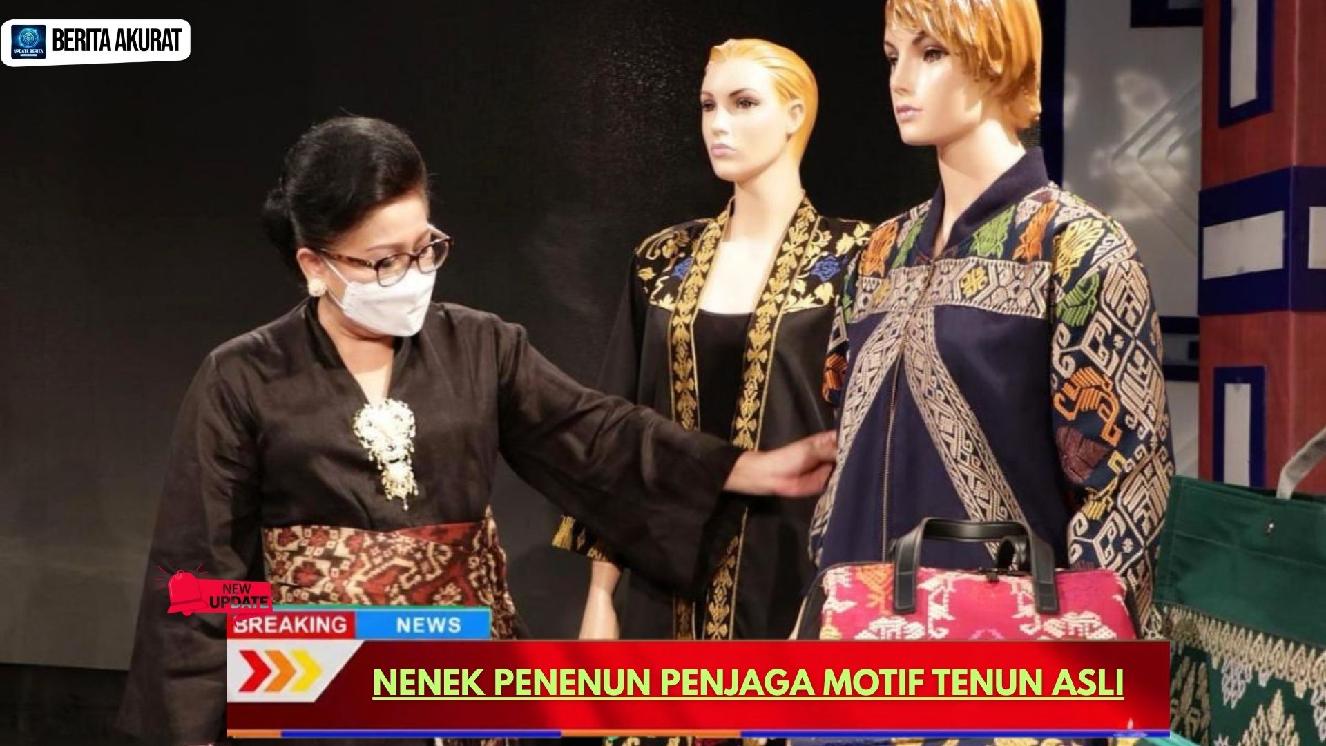 Nenek Penenun Penjaga Motif Tenun Asli