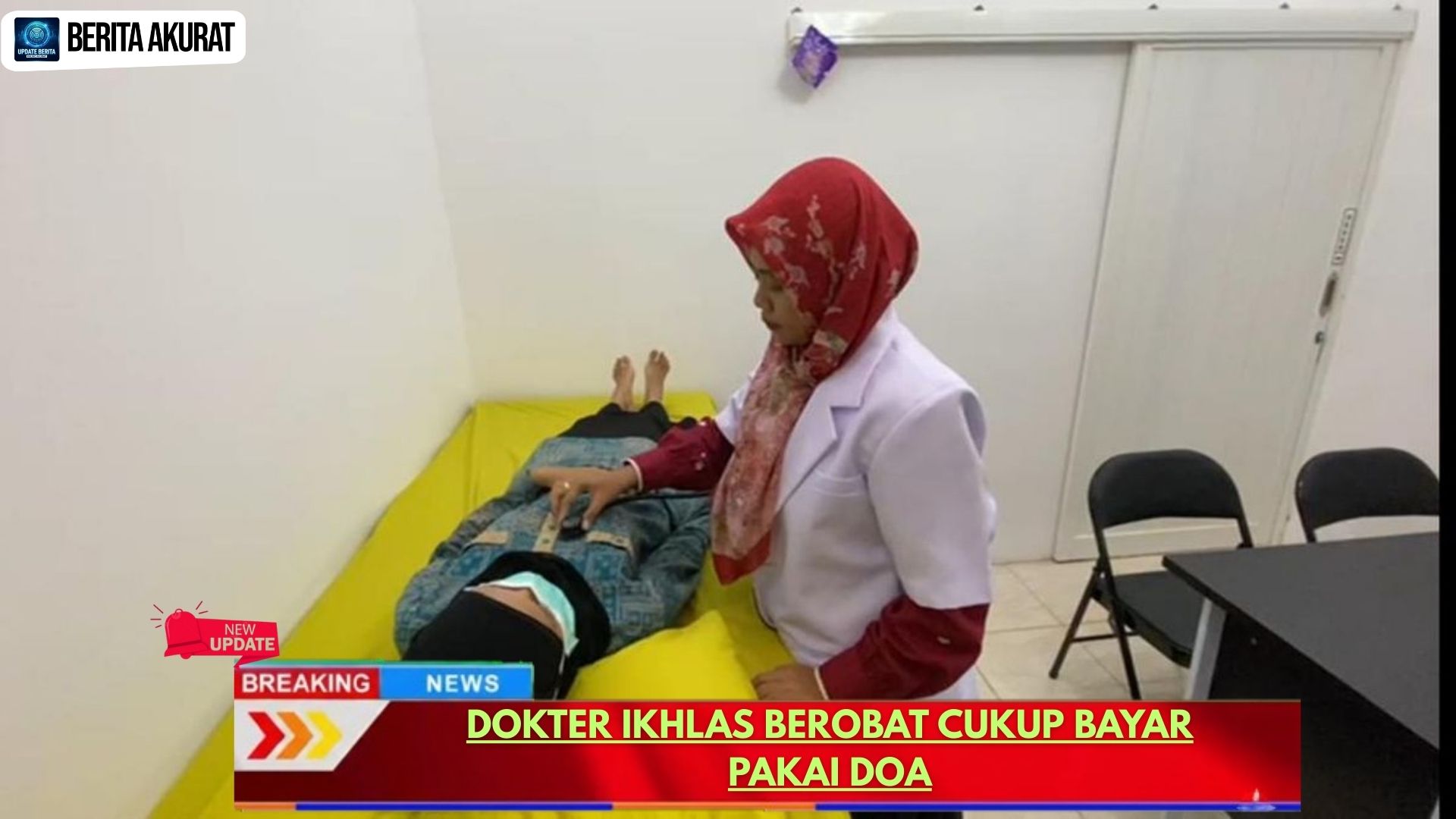 Dokter Ikhlas Berobat Cukup Bayar Pakai Doa
