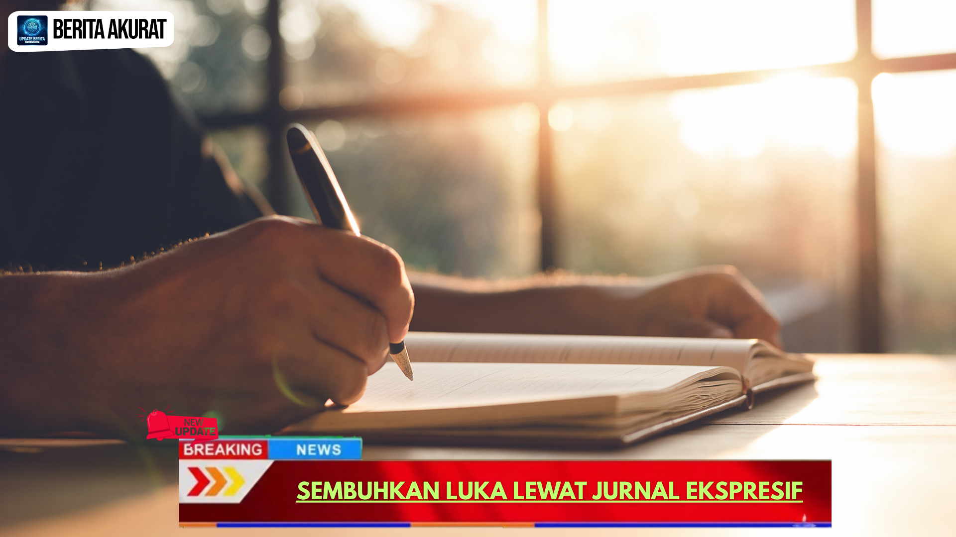 Sembuhkan Luka Lewat Jurnal Ekspresif